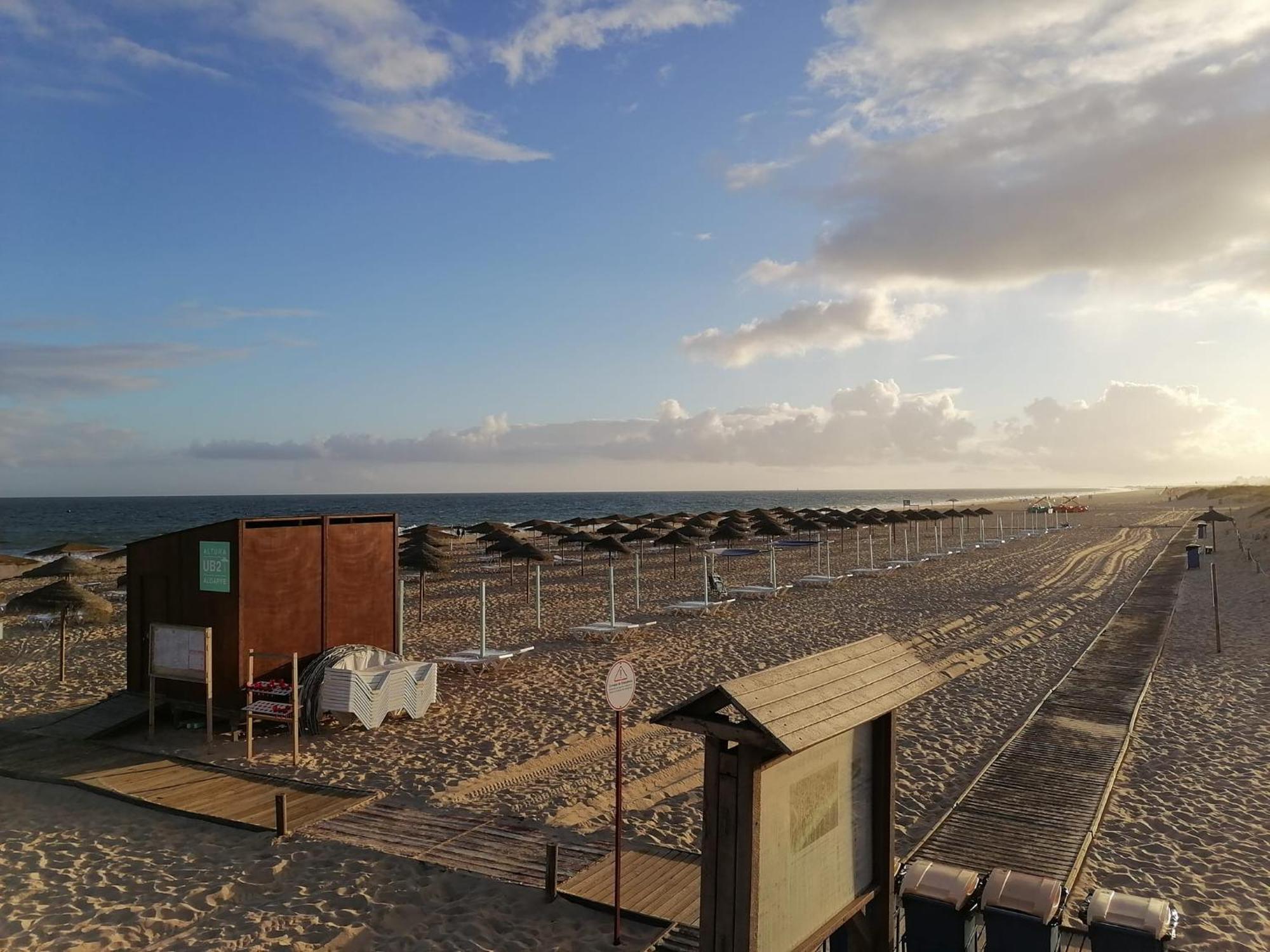 Casa Vila Rosa - T1 Altura Beach Eksteriør billede